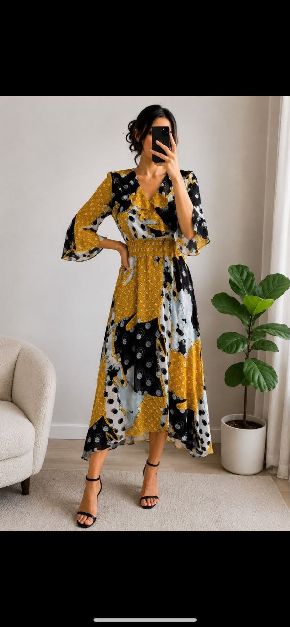پیراهن حریر زنانه